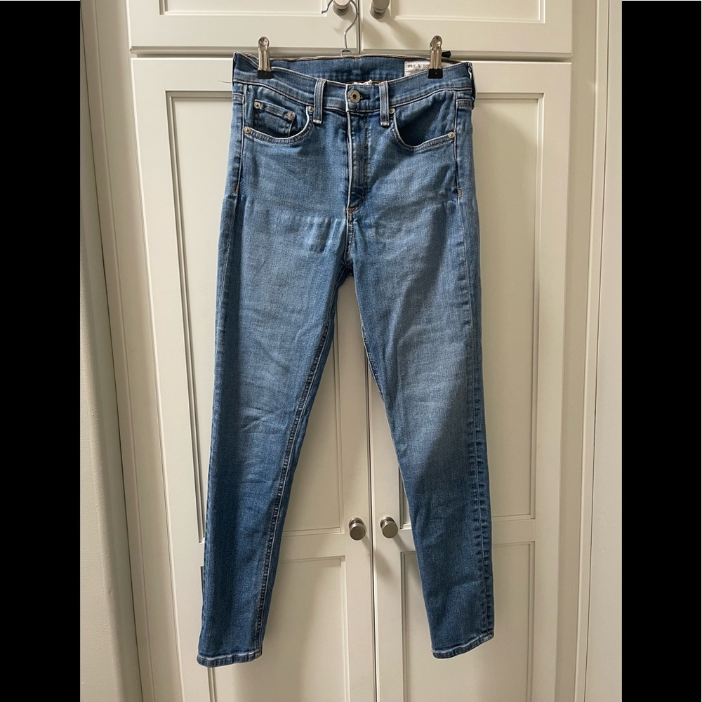 Rag & Bone High Rise Ankle Skinny. Size 27